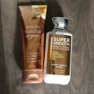 Bath & Body Works Warm Vanilla Sugar Set